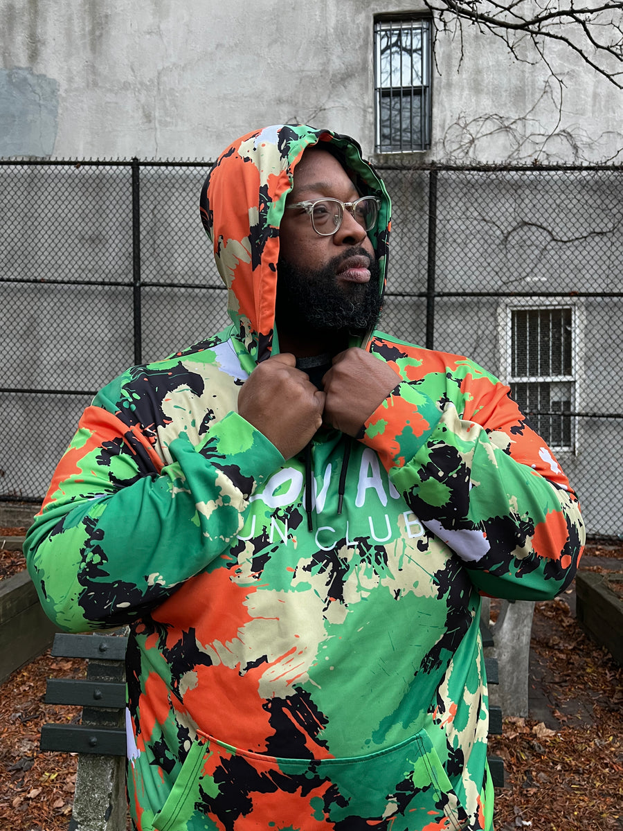 Camo Splatter Hoodie – Slow AF Run Club Store