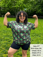 Slow AF Run Club Paisley Turtle T-shirt (Gender Neutral)