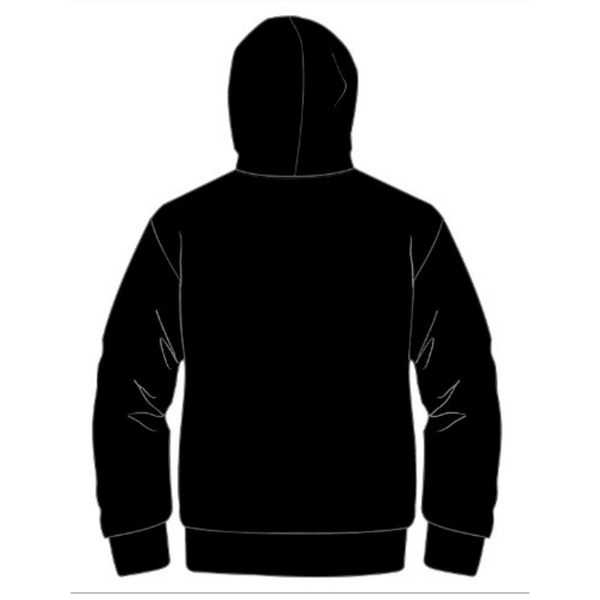 Black reflective hoodie sales