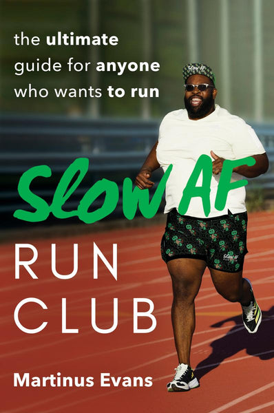 Autographed copy of Slow AF Run Club  Book.