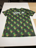 Slow AF Run Club Paisley Turtle T-shirt